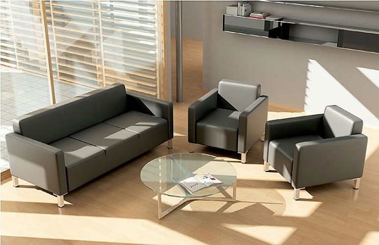 3-местный офисный диван Евро - вид 7