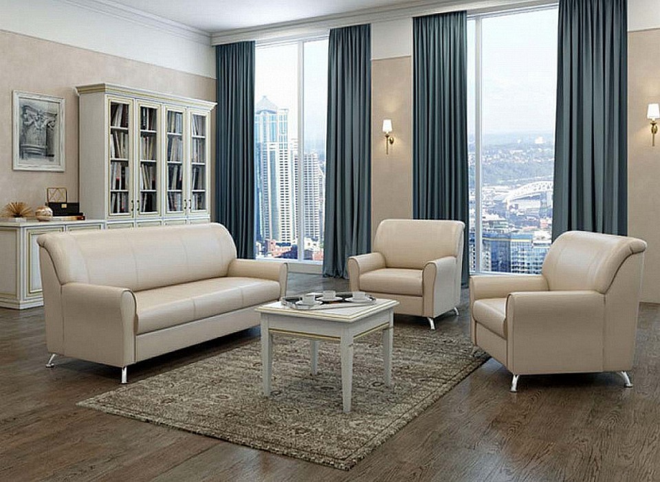 3-местный офисный диван Европа - вид 10