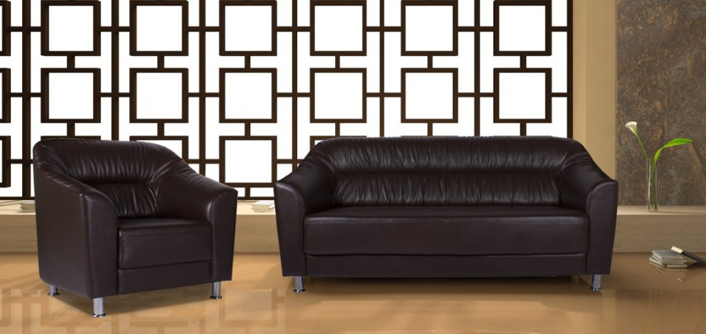 3-местный офисный диван Райт - вид 4