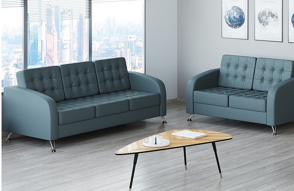 3-местный офисный диван Рольф - вид 7