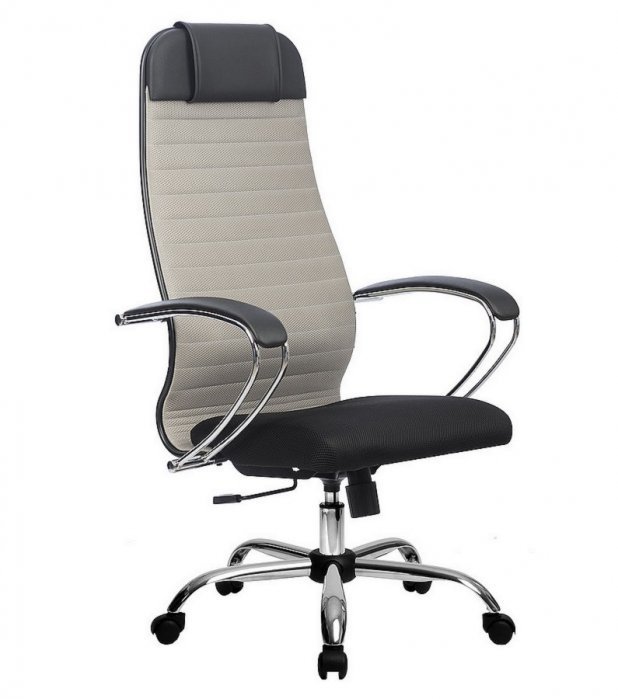 Кресло руководителя с подголовником МЕТТА Комплект21 Ch ов - вид 6