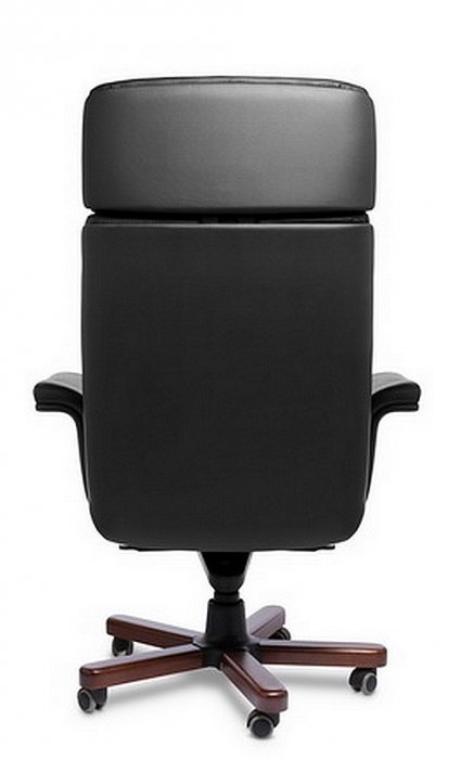 Чёрное кресло руководителя SPLIT A - вид 3