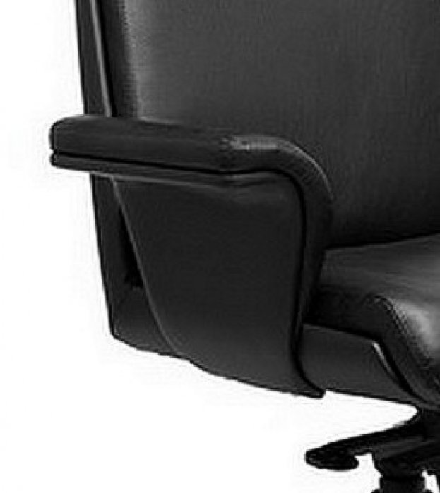 Чёрное кресло руководителя SPLIT B - вид 4